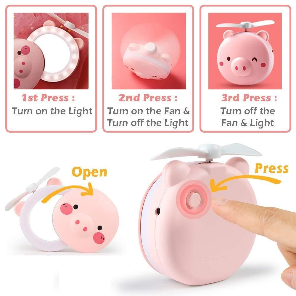 Piggy Glow Mirror