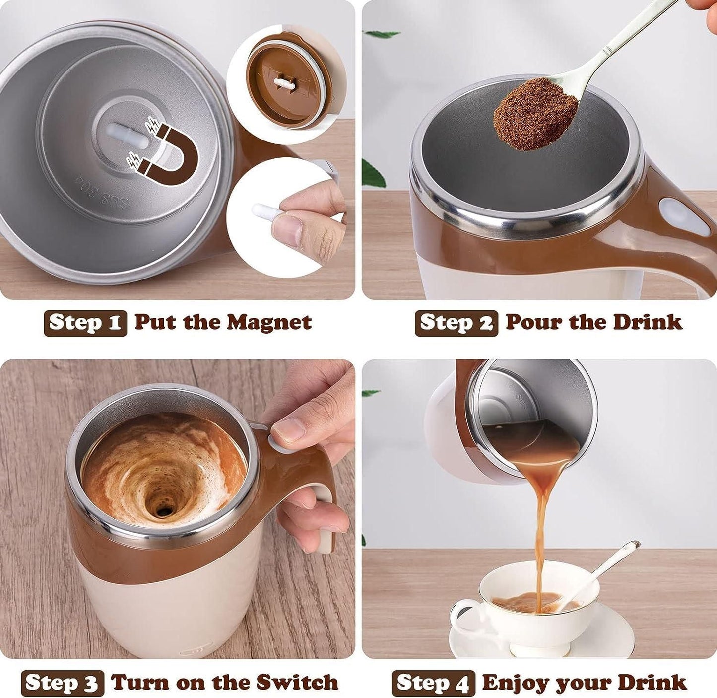 Magni Stir Self Stirring Mug